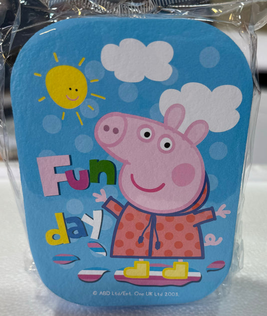Peppa Pig Bath Sponge – “Fun Day” Design | Soft & Safe for Kids