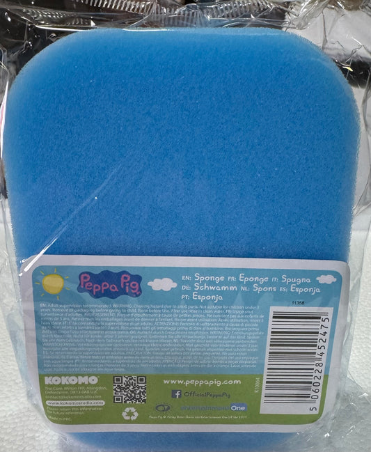 Peppa Pig Bath Sponge – “Fun Day” Design | Soft & Safe for Kids